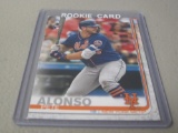 2019 TOPPS BASEBALL #475 - PETE ALONSO ROOKIE CARD NEW YORK METS BV $$