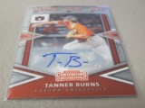 2020 PANINI PLAYOFF CONTENDERS BASEBALL OPTIC - TANNER BURNS AUTOGRAPHED ROOKIE CARD AUBURN