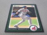 2010 BOWMAN BASEBALL #217 - MICHAEL BRANTLEY CLEVELAND INDIANS ROOKIE CARD