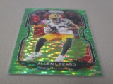 2020 PANINI PRIZM FOOTBALL #208 - ALLEN LAZARD GREEN PULSAR PRIZM  SP GREEN BAY PACKERS