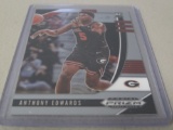 2020 PANINI PRIZM DRAFT BASKETBALL #41 - ANTHONY EDWARDS CHROME ROOKIE CARD GEORGIA BV $$