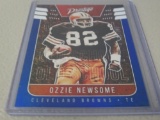 2020 PANINI PLAYOFF PRESTIGE OLD SCHOOL OZZIE NEWSON BLUE EXTRA POINTS HOLOFOIL SP CLEVELAND BROWNS