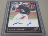 2018 LEAF ULTIMATE DRAFT - KERRYON JOHNSON GOLD LEAF STARS AUTOGRAPHED ROOKIE CARD SP AUBURN BV $$