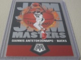 2019-20 PANINI MOSAIC BASKETBALL - JAM JAM JAM MASTERS GIANNIS ANTETOKOUNMPO CHROME INSERT CARD