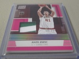 2017-18 PANINI STATUS BASKETBALL - ANTE ZIZIC PLAYER WORN PATCH ROOKIE CARD #'D 03/25