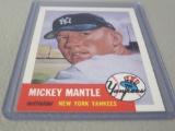 1994 TOPPS ARCHIVES BASEBALL - 1953 TOPPS #82 MICKEY MANTLE NEW YORK YANKEES CARD