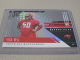 2018 PANINI UNPARALLELED FOOTBALL #237 - VITA VEA ROOKIE CARD RAINBOW FOIL