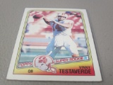 1988 TOPPS FOOTBALL #352 VINNY TESTAVERDE ROOKIE CARD