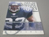 2003 UPPER DECK SP SIGNATURE EDITION #119 - MARCUS TRUFANT ROOKIE CARD SEATTLE SEAHAWKS #'D 328/750