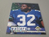 1998 UPPER DECK COLLECTORS CHOICE RICKY WATTERS RARE CHOICE RESERVE HOLOFOIL PARALLEL
