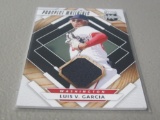 2020 PANINI DONRUSS ELITE EXTRA - LUIS V GARCIA PROSPECT MATERIAL PLAYER WORN JERSEY CARD