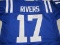 PHILLIP RIVERS SIGNED AUTOGRAPHED INDIANAPOLIS COLTS JERSEY WITH COA