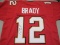 TOM BRADY SIGNED AUTOGRAPHED TAMPA BAY BUCCANEERS JERSEY WITH COA