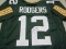AARON RODGERS SIGNED AUTOGRAPHED GREEN BAY PACKERS JERSEY WITH COA