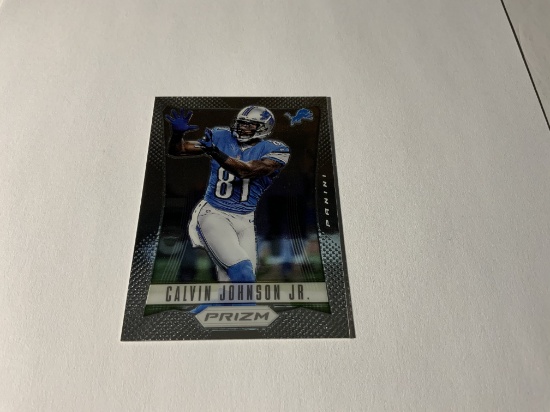 2012 PANINI PRIZM CALVIN JOHNSON #64 DETROIT LIONS