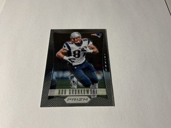 2012 PANINI PRIZM ROB GRONKOWSKI #115 NEW ENGLAND PATRIOTS