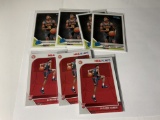 LOT OF 7 DE'ANDRE HUNTER ROOKIE CARDS ATLANTA HAWKS