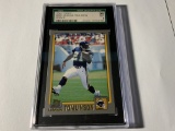 2001 TOPPS LADAINIAN TOMLINSON #350 ROOKIE CARD SAN DIEGO CHARGERS SGC 9