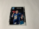 2016 PANINI OPTIC JARED GOFF #172 ROOKIE CARD LOS ANGELES RAMS