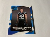 2017 PANINI DONRUSS CHRISTIAN MCCAFFREY #318 ROOKIE CARD CAROLINA PANTHERS