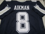 TROY AIKMAN SIGNED AUTOGRAPHED DALLAS COWBOYS JERSEY WITH COA