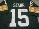 BART STARR SIGNED AUTOGRAPHED GREEN BAY PACKERS JERSEY WITH COA