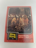 1976 Topps KING KONG #16 Beyond the great wall lies...what? Card