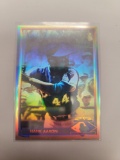 1991 Upper Deck Hank Aaron Hologram Card #HH1 Heroes of Baseball