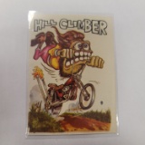 1969 Donruss ODD RODS Sticker HILL CLIMBER #9