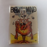 1971 Donruss ODD RODS ALLSTARS Sticker BLOW YOUR MIND #53