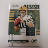 2020 Absolute Football JORDAN LOVE Rookie Material #4 Green Bay Packers