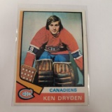 1973-74 Topps Hockey KEN DRYDEN Canadiens card #155