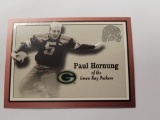 2000 Fleer Greats of the Game PAUL HORNING Card #2 Green Bay Packers