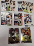 Lot of (13) 2020 DENVER BRONCOS Playoff Contenders, Prizm DREW LOCK and more!