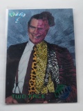 1995 Batman Forever METAL #2 of 8 Two-Face TOMMY LEE JONES Movie Preview Card