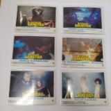 Lot of (6) 1978 Battlestar Galactica Trading Cards #21,6,43,14,25 and 63