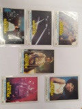 Lof of (6) 1978 Battlestar Galactica Trading Cards #103,17,22,77,62 and 86
