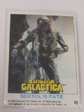 1978 Battlestar Galactica SEETOL'S FATE Card #92