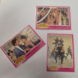 Lot of (3) 1978 GREASE The Movie Trading Cards! #57, 41 and 48