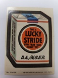 1979 Topps Wacky Packages Series I TAKE A LUCKY STRIDE #22 of 66 Sticker