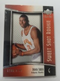 2004-2005 Upper Deck Sweet Shot Rookie DONTA SMITH card #95 Atlanta Hawks #1208/1250