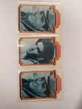 Lot of (3) 1978 Boxcar Enterprises ELVIS PRESLEY Trading Cards