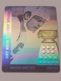 1991 Upper Deck Hockey Award Winner WAYNE GRETSKY Art Ross Trophy Winner HOLOGRAM Sticker