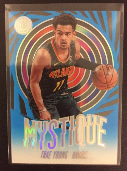 2019-20 Illusions basketball Trea Young Blue Sapphire acetate