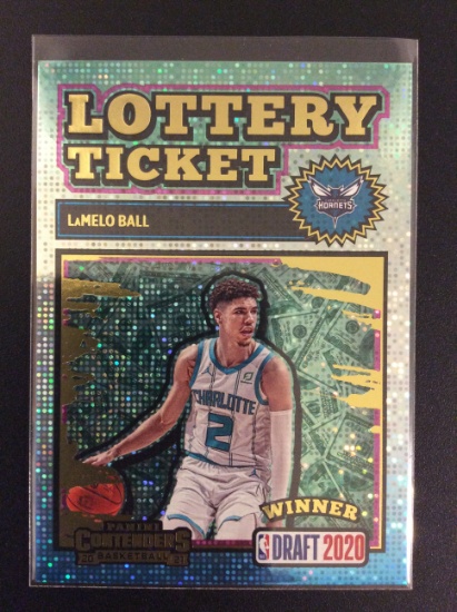 2021 Contenders basketball LaMelo Ball Lottery Ticket SP