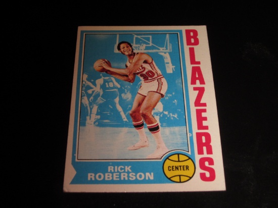 RICK ROBERSON 1974 TOPPS #57 TRAILBLAZZERS!