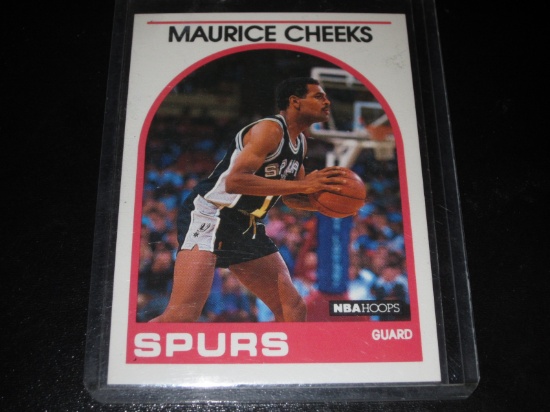 MAURICE CHEEKS 1989 NBA HOOPS #320 SPURS!