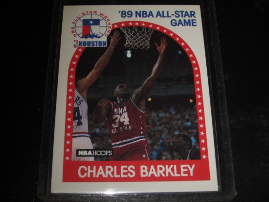 CHARLES BARKLEY 1989 NBA HOOPS #96 HOF! 76ERS! NBA ALL STAR GAME CARD!  TOP 20 GOAT/HOF'ER!