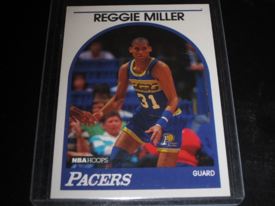 REGGIE MILLER 1989 NBA HOOPS #29 PACERS! HOF'ER!