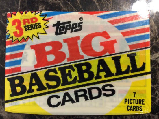 1988 Topps Baseball “Big Baseball Cards” 3rd Series